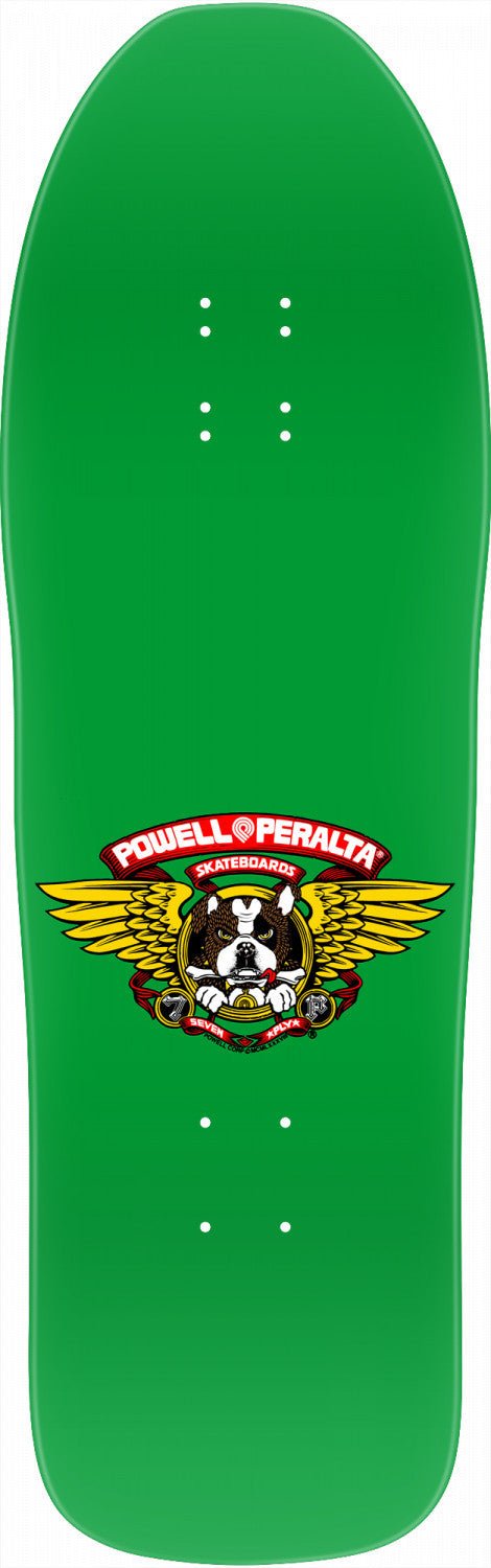 Skateboard deck Powell Peralta Frankie Hill Pro Bulldog Deck green - SkateTillDeath.com