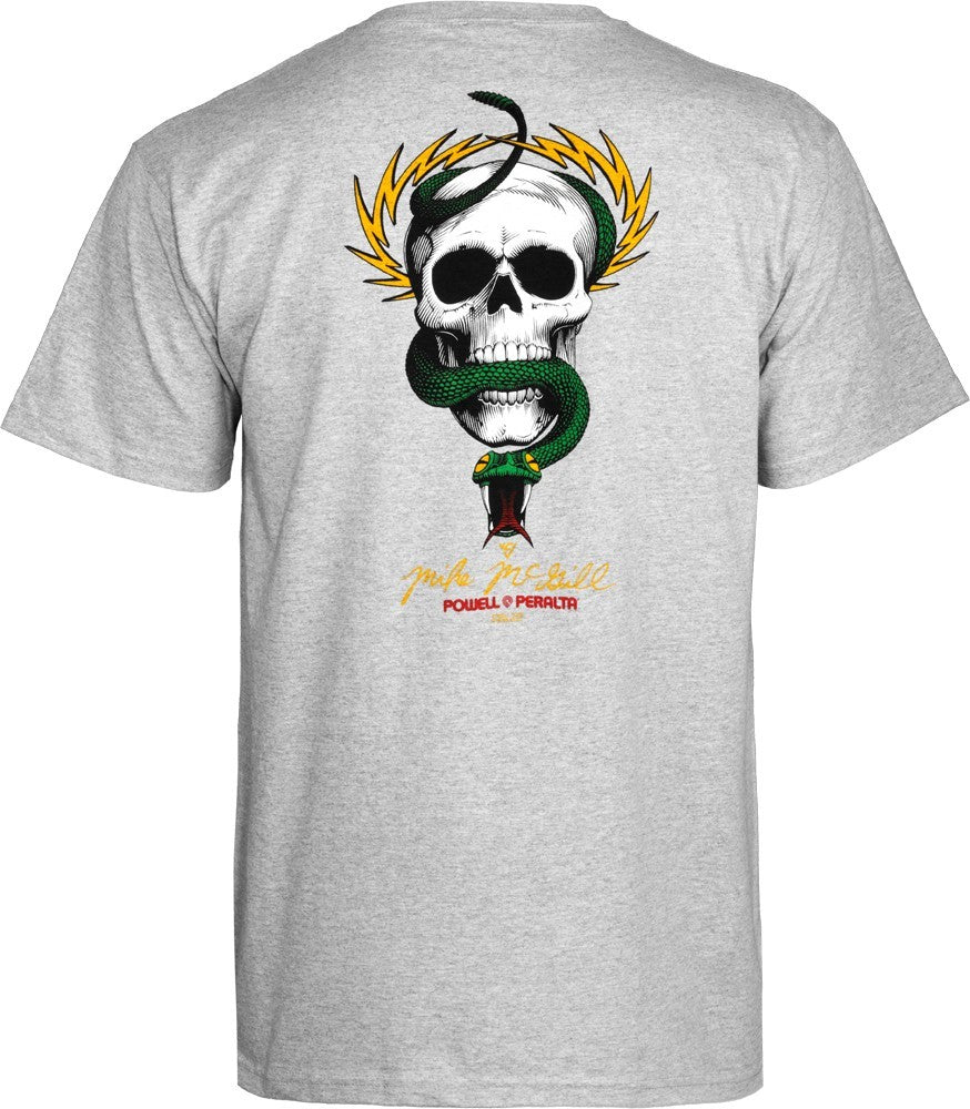 T-Shirt Powell-Peralta Mike McGill Gray - SkateTillDeath.com