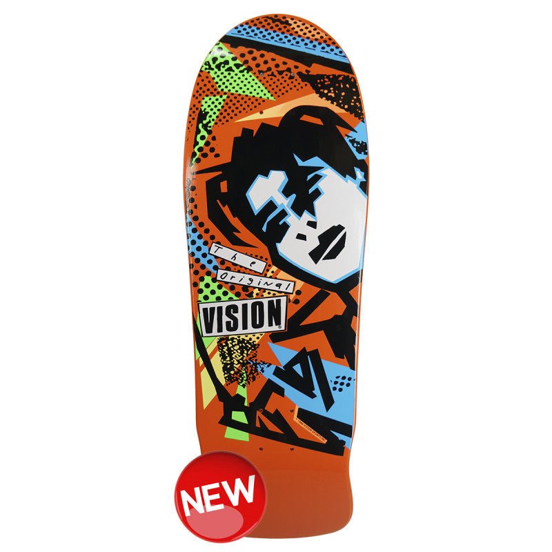 Vision Mark Gonzales Modern Concave 10" Old School Skateboard Deck - SkateTillDeath.com