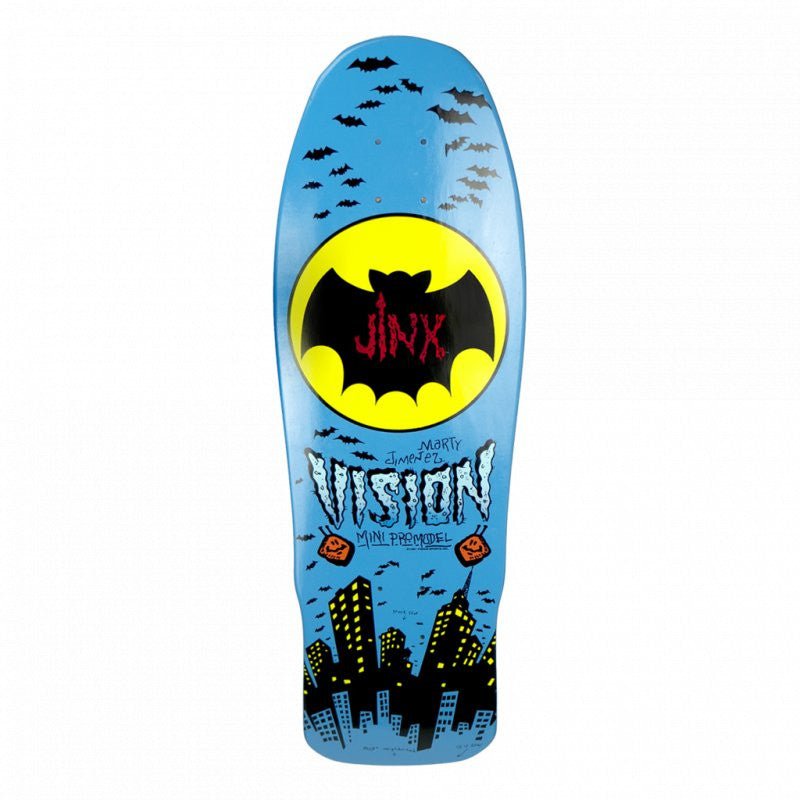VISION SKATEBOARDS - BOARD VISION JINX MINI BLUE 9.5 X 29.5 - SkateTillDeath.com