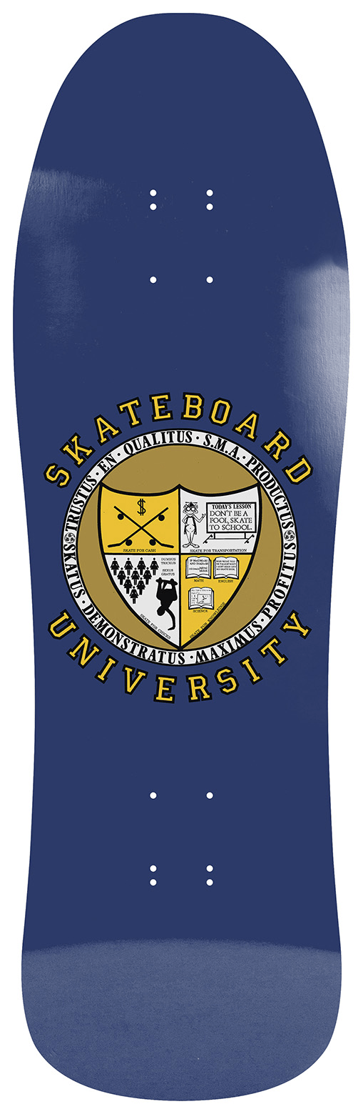 World Industries Skateboard University EX7 — Deck 9.7" × 31.31" Reissue - SkateTillDeath.com