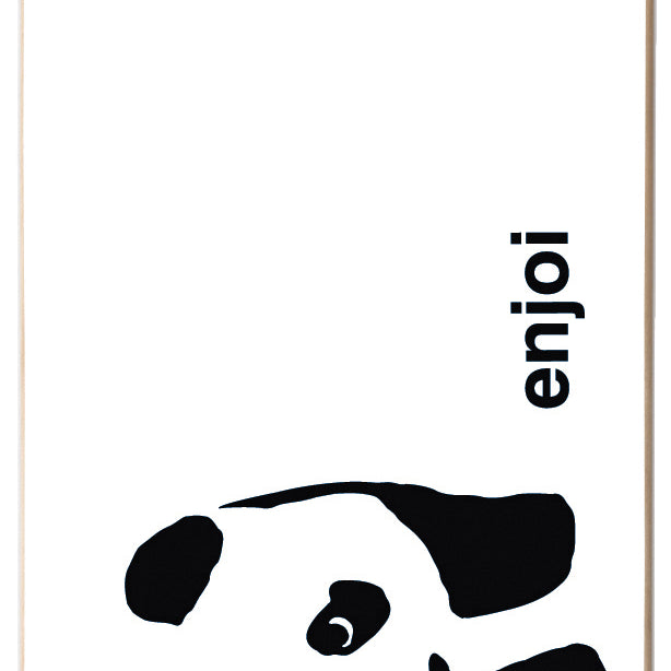 Enjoi - Skateboard - Deck - Whitey Panda Logo Yth 7.5" (White) Deck