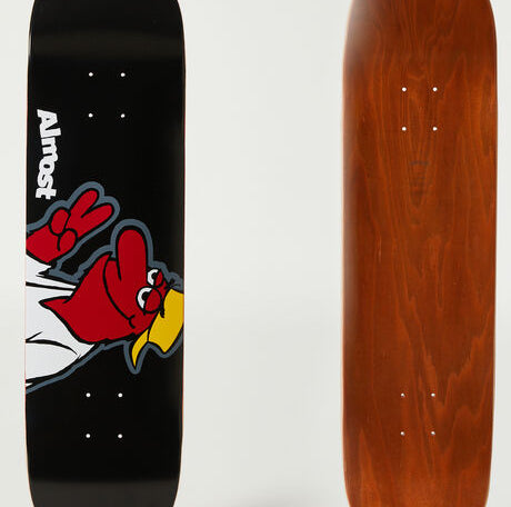 Almost - Skateboard - Deck - Red Head Hyb 8.125" (Black) Deck