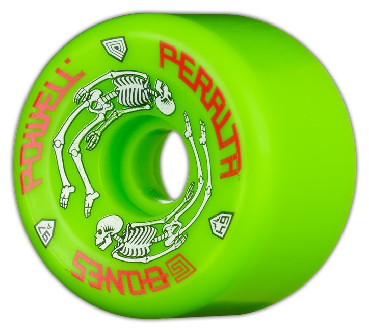Powell Peralta - Skateboard - Wheels - G-Bones 64mm 97A (Green) Wheels