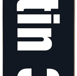 Enjoi - Skateboard - Deck - Three Sixteen 8.5" (Black) Deck