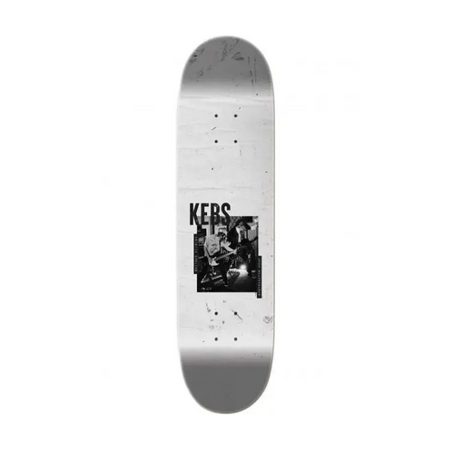 Load image into Gallery viewer, Kristin Ebeling KEBS Silver Skateboard Deck
