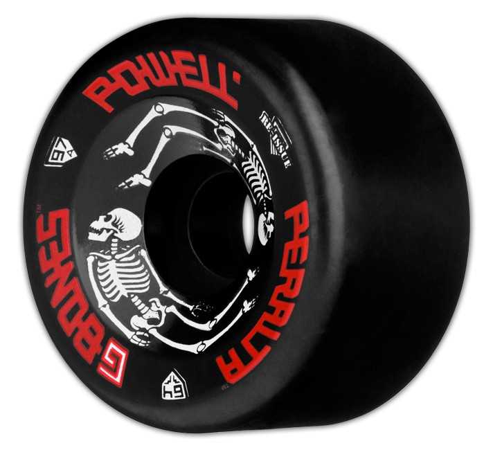 Powell Peralta - Skateboard - Wheels - Skateboard Wheels Powell Peralta G Bones 97A - 64 - Black 64mm () Wheels