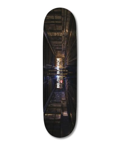 Hopps - Skateboard - Deck - Below Surface Movement 8" (Multi) Deck