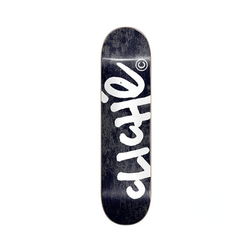 Load image into Gallery viewer, Cliche - Skateboard - Deck - Handwritten Rhm 8&quot; (Black) Deck
