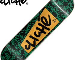 Cliche - Skateboard - Deck - Paper Rhm 8.375" (Black) Deck