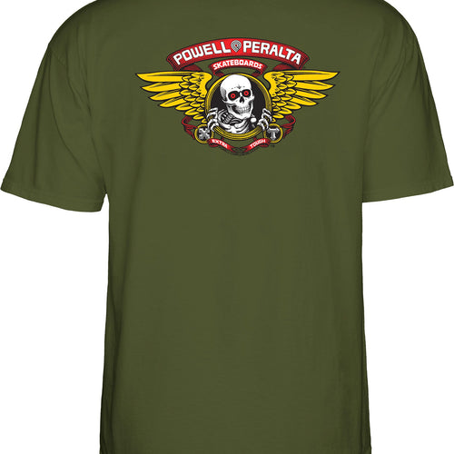 Load image into Gallery viewer, T-shirt Powell-Peralta™Winged Ripper Military Green
