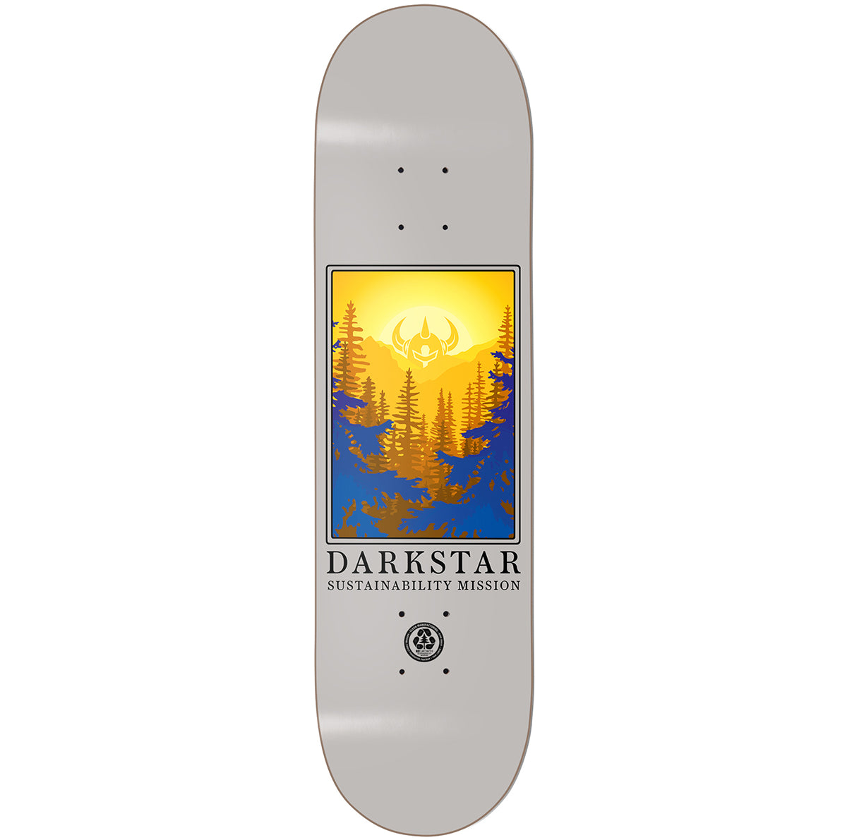 Darkstar - Skateboard - Deck - Mission Rhm 7.75" (Yellow) Deck