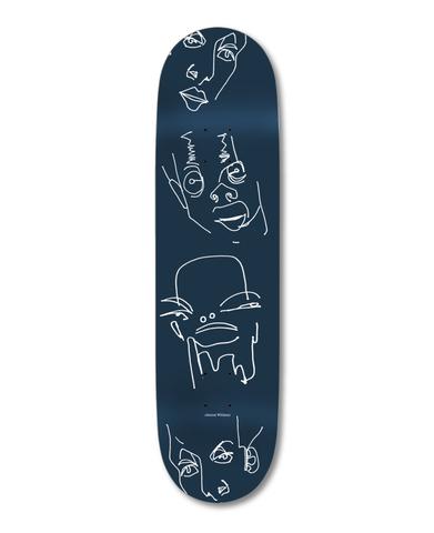 Hopps - Skateboard - Deck - Dreamer 8" (Navy) Deck
