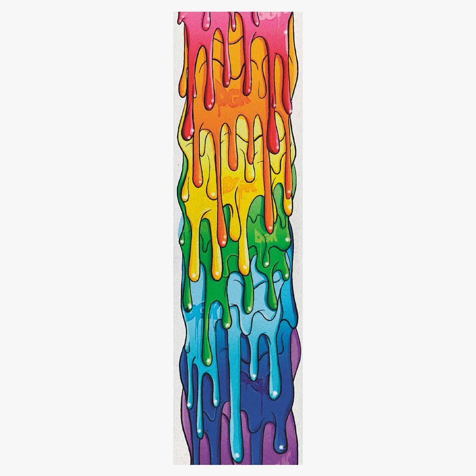 Dgk - Skateboard - Grip tape - Melted Grip Tape (5 Sheets) 9" (Multi) Grip tape