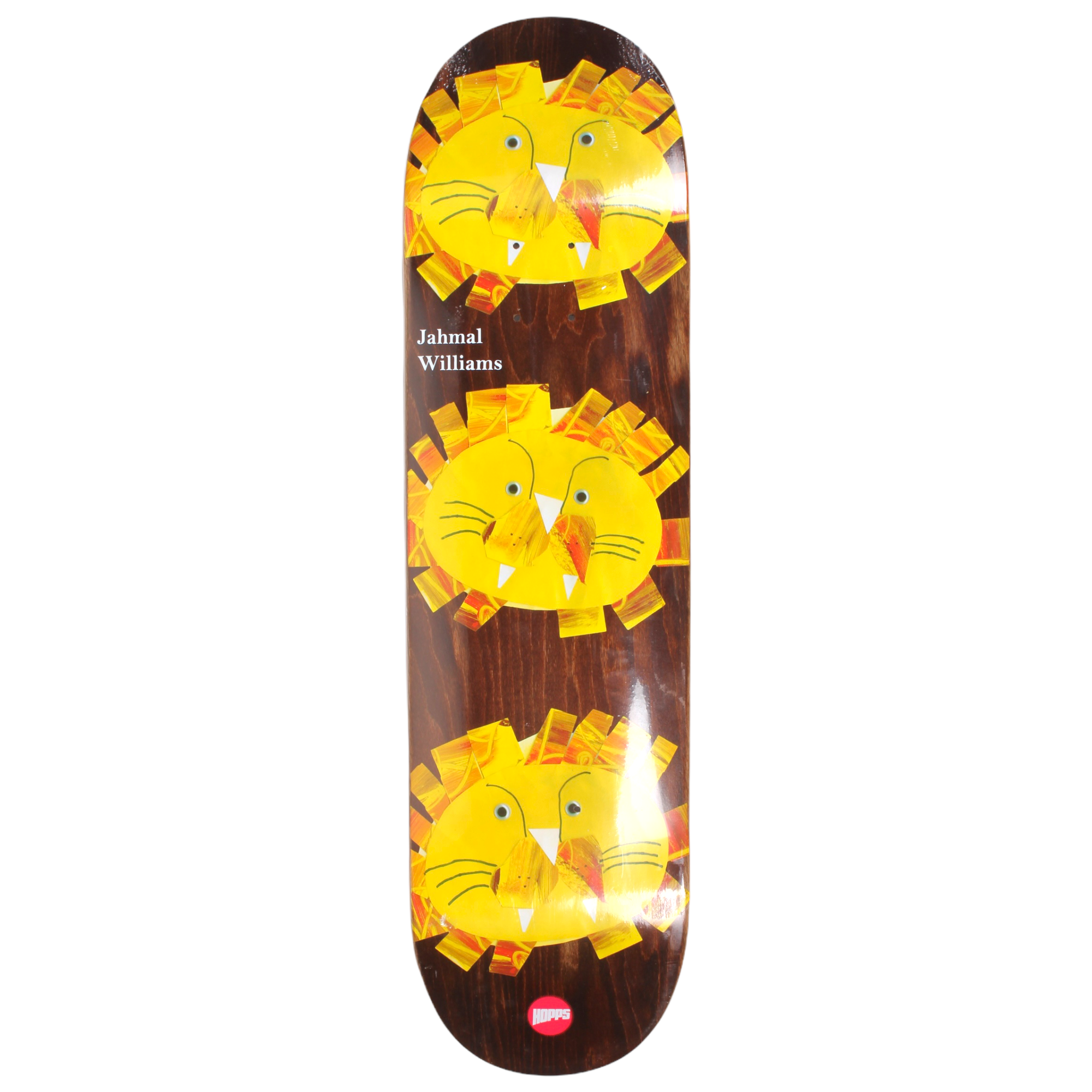 Hopps - Skateboard - Deck - Williams 3 Lions 8" (Multi) Deck