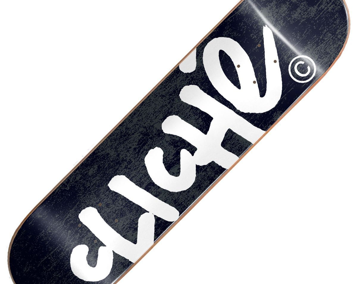 Cliche - Skateboard - Deck - Handwritten Rhm 8.5" (Black) Deck