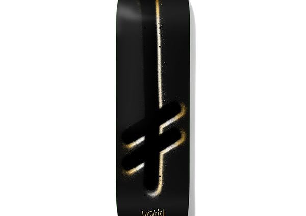 Deathwish - Skateboard - Deck - Gang Logo Blk/Gold 8.25" (Multi) Deck
