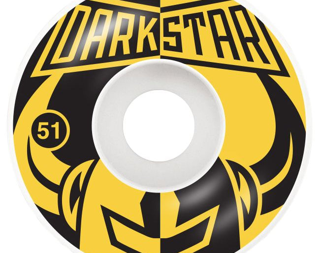 Darkstar - Skateboard - Wheels - Divide  51mm (Mustard) Wheels