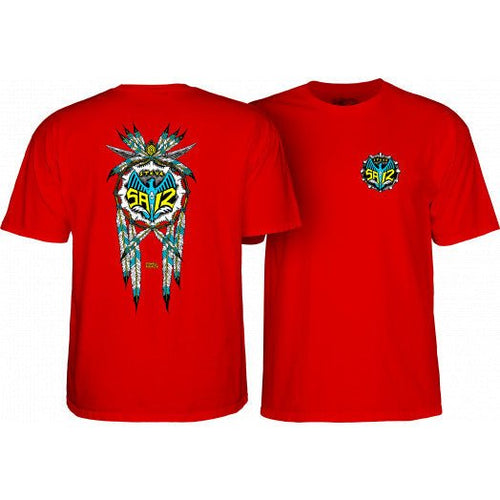 Load image into Gallery viewer, Powell Peralta Steve Saiz Totem T-Shirt - SkateTillDeath.com
