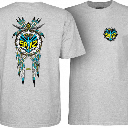 Load image into Gallery viewer, Powell Peralta Steve Saiz Totem T-Shirt - SkateTillDeath.com
