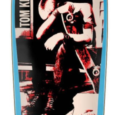 Santa Cruz Old School Knox Punk Reissue Deck (Blue) - SkateTillDeath.com