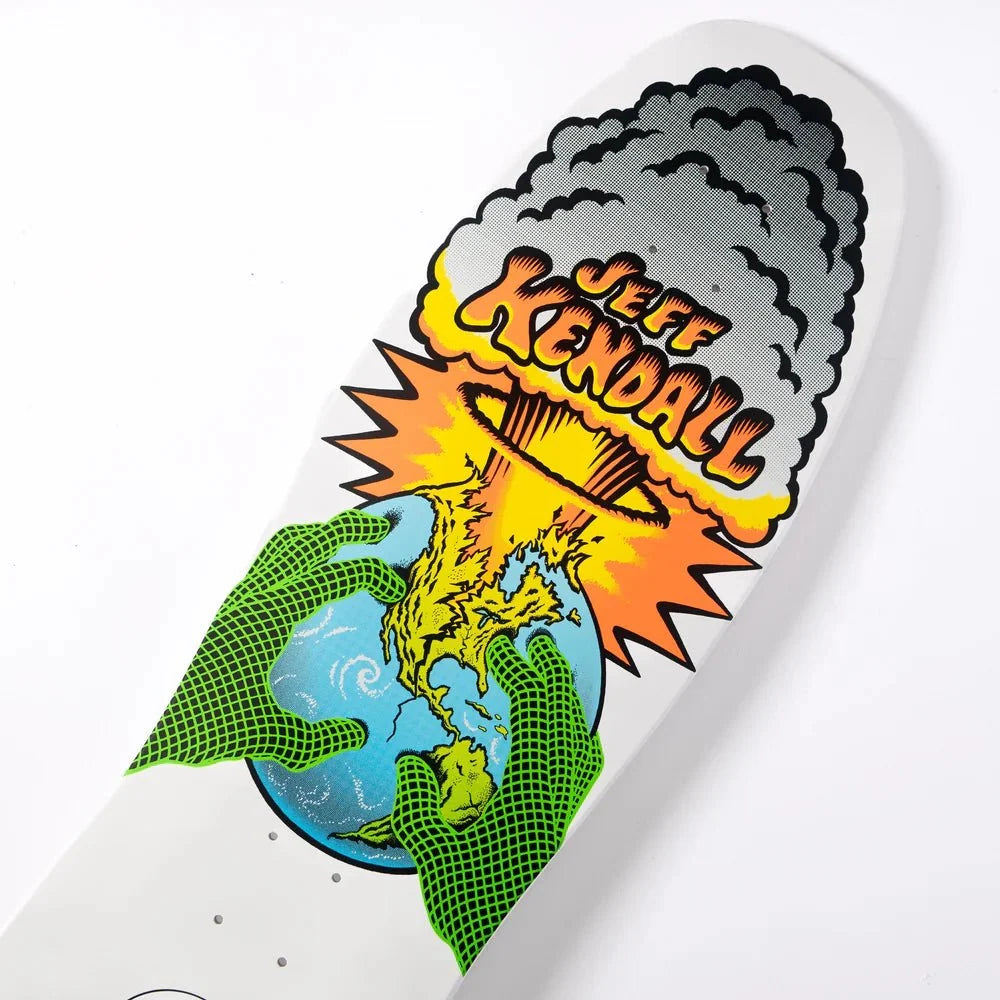 10.0in Kendall End Of The World Reissue Santa Cruz Skateboard Deck - SkateTillDeath.com