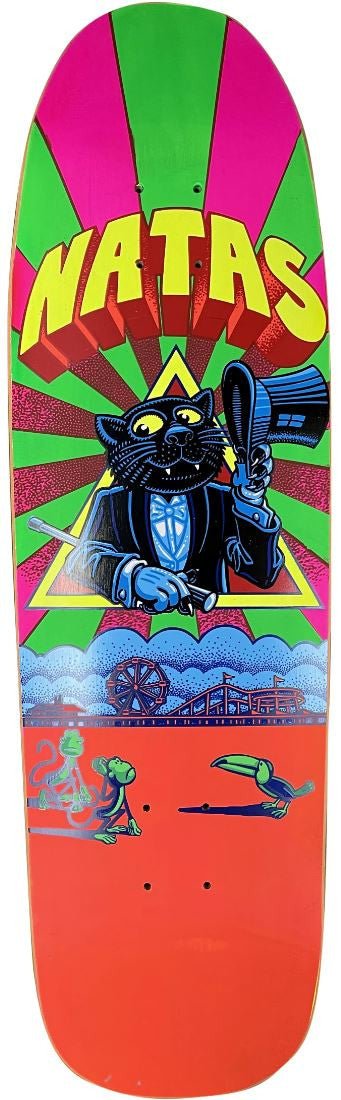 101 Natas Kaupas Panther Screened Deck 9.25" - SkateTillDeath.com