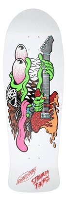 10.1in Stranger Things Meek Eddie Slasher Reveal Santa Cruz Skateboard Deck - SkateTillDeath.com