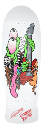 10.1in Stranger Things Meek Eddie Slasher Reveal Santa Cruz Skateboard Deck - SkateTillDeath.com