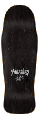 10.34in Thrasher Winkowski Primeval Santa Cruz Shaped Skateboard Deck - SkateTillDeath.com