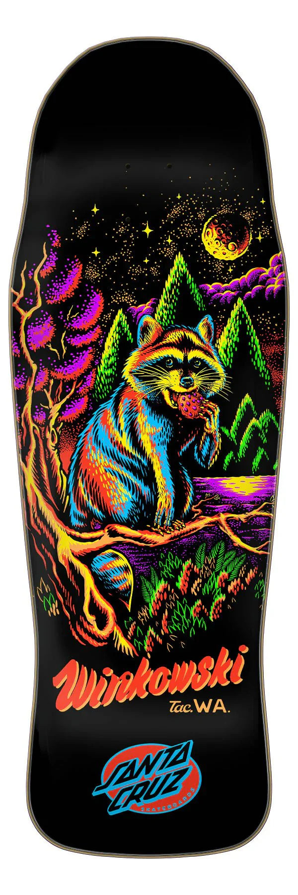 10.34in Winkowski Trash Panda Santa Cruz Skateboard Deck - SkateTillDeath.com