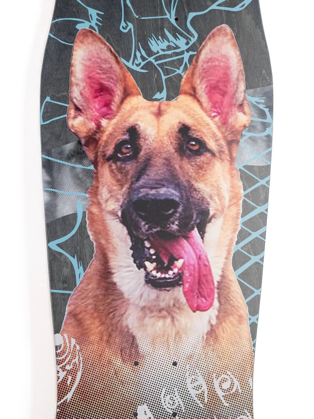 10.34in Winkowski Tribute Shaped Santa Cruz Skateboard Deck - SkateTillDeath.com
