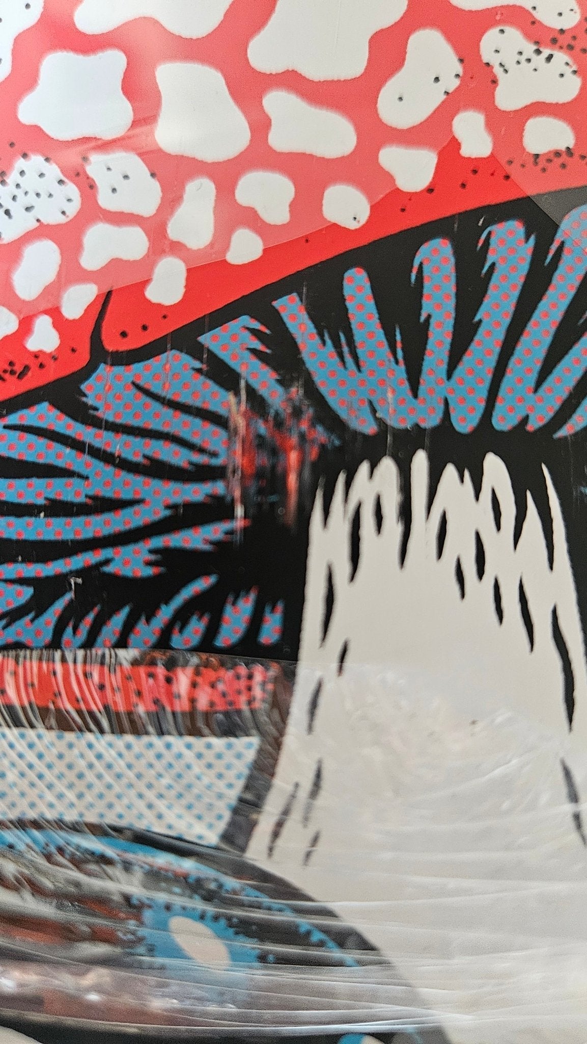 10.35in Winkowski 8Ballr Comic Santa Cruz Skateboard Deck (small storage mark) - SkateTillDeath.com