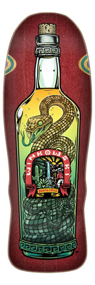 10.35in Winkowski Agave Snake Santa Cruz Shaped Skateboard Deck - SkateTillDeath.com