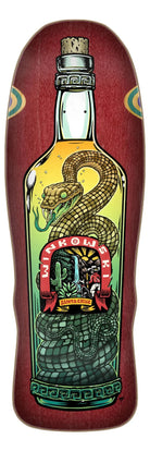 10.35in Winkowski Agave Snake Santa Cruz Shaped Skateboard Deck - SkateTillDeath.com