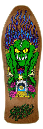 10.39in Gregor Rankine Monster Reissue Santa Cruz Skateboard Deck - SkateTillDeath.com