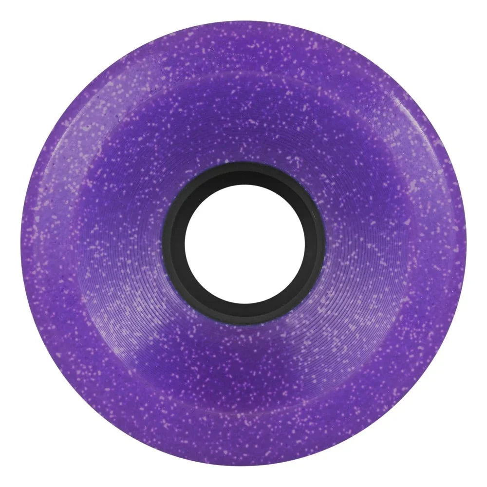 60mm Jeff Kendall End Of The World 78a Purple Glitter Slime Balls Skateboard Wheels - SkateTillDeath.com