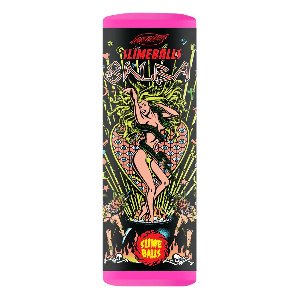 60mm Salba Witch Doctor Pink 78a Slime Balls Skateboard Wheels - SkateTillDeath.com