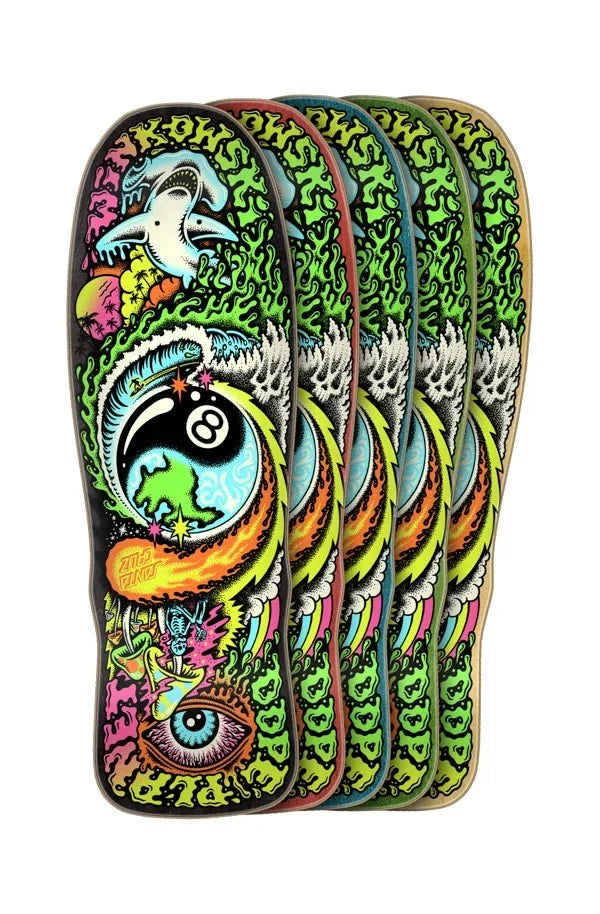 8.75in Erick Winkowski Dope Planet Micro Santa Cruz Freaks Skateboard Deck - SkateTillDeath.com