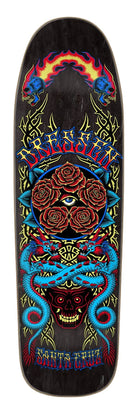 9.30in Eric Dressen Rose Crew Five Santa Cruz Shaped Skateboard Deck - SkateTillDeath.com