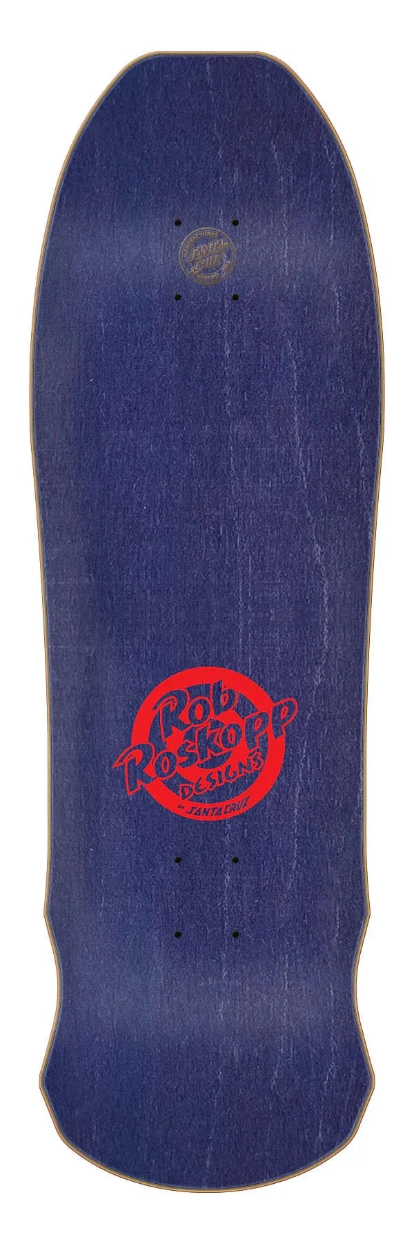 9.5in Rob Roskopp Face Yellow Reissue Santa Cruz Skateboard Deck - SkateTillDeath.com
