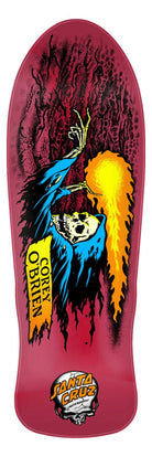 9.85in O'Brien Reaper Reissue Santa Cruz Skateboard Deck - SkateTillDeath.com