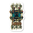 BLACK LABEL JOHN LUCERO OG BARS LARGE STICKER - SkateTillDeath.com