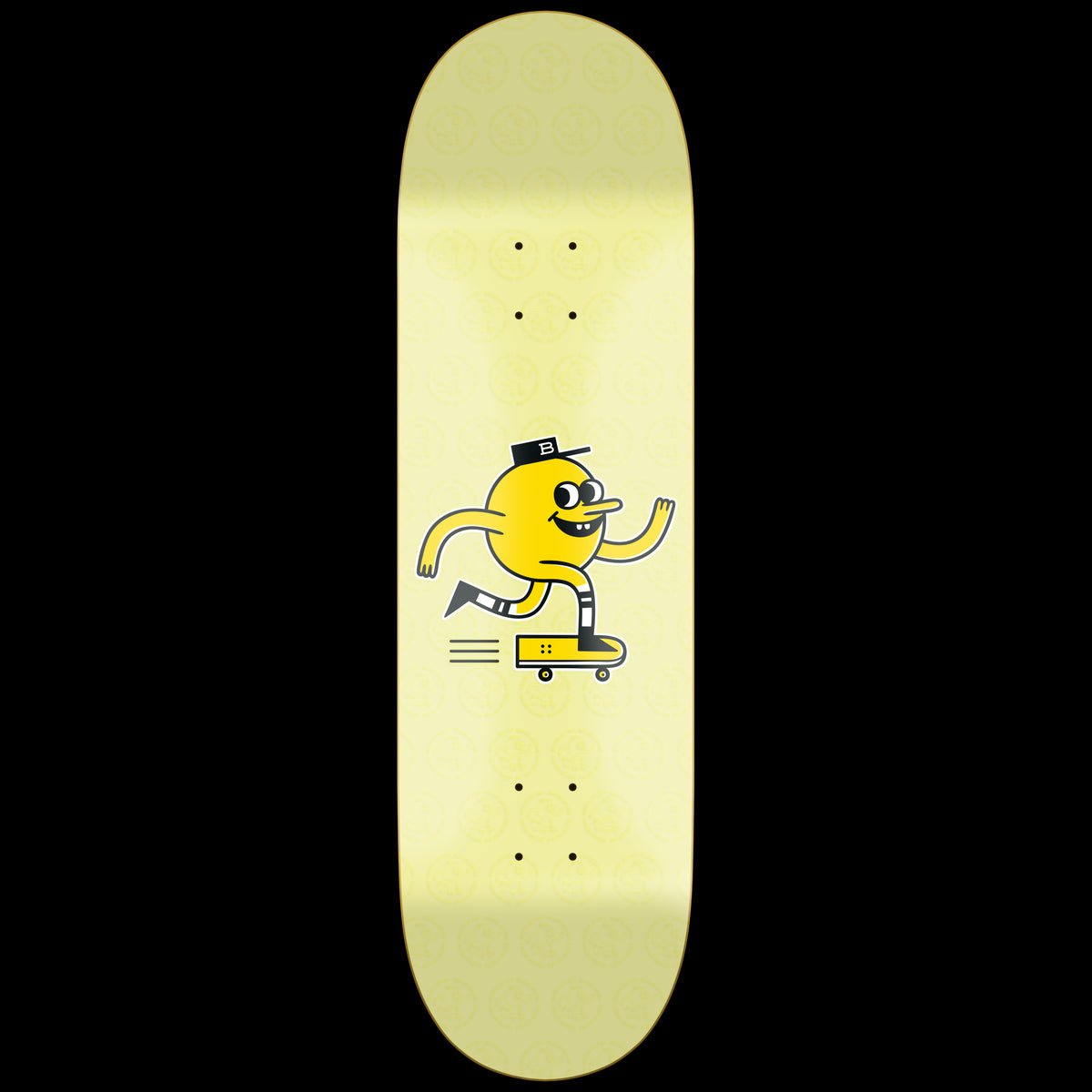 Blast Skates OG pastel yellow deck 8.75" - SkateTillDeath.com