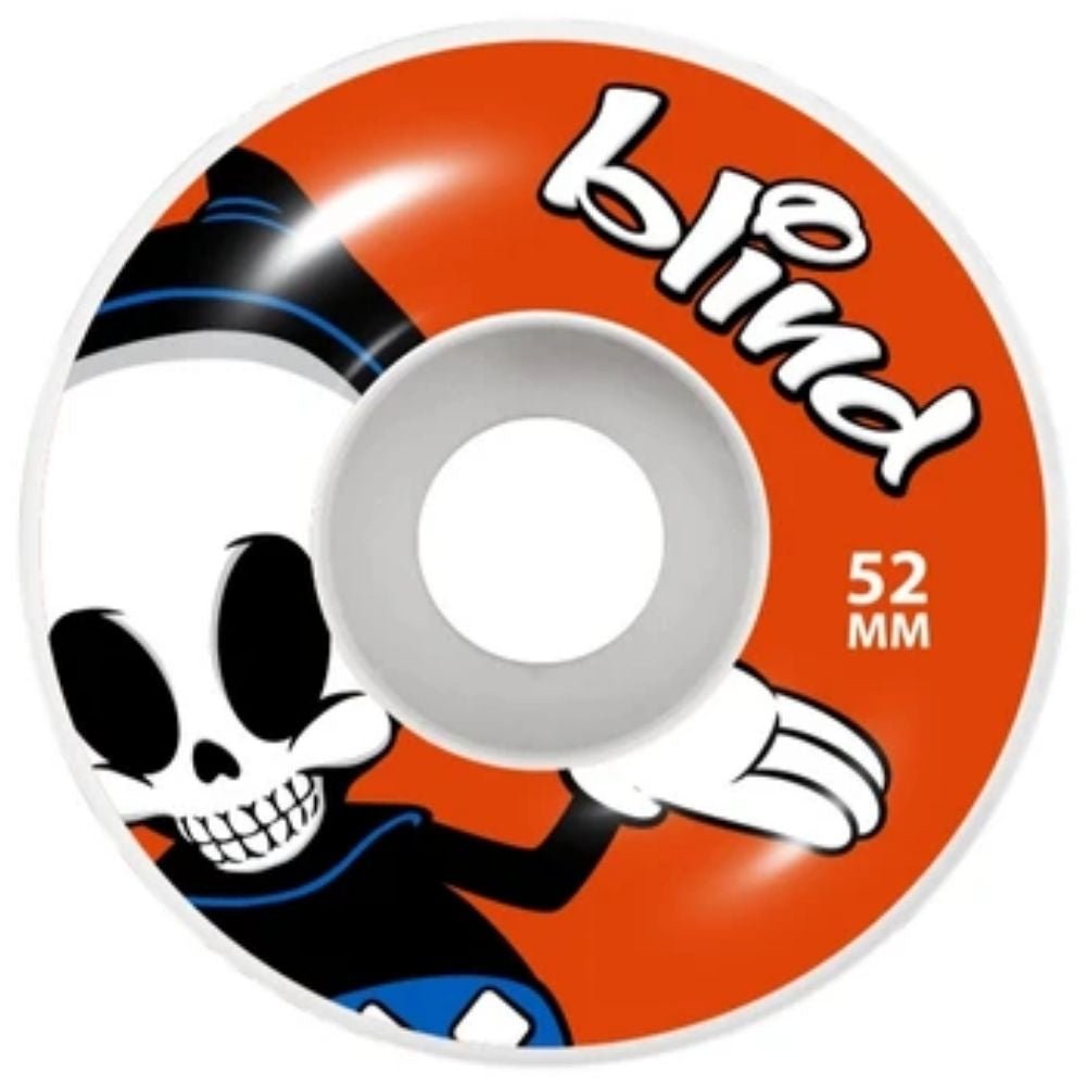 Blind Reaper Character Red Skateboard Wheels - SkateTillDeath.com