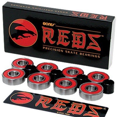 Bones REDS Bearings (8 PACK) - SkateTillDeath.com