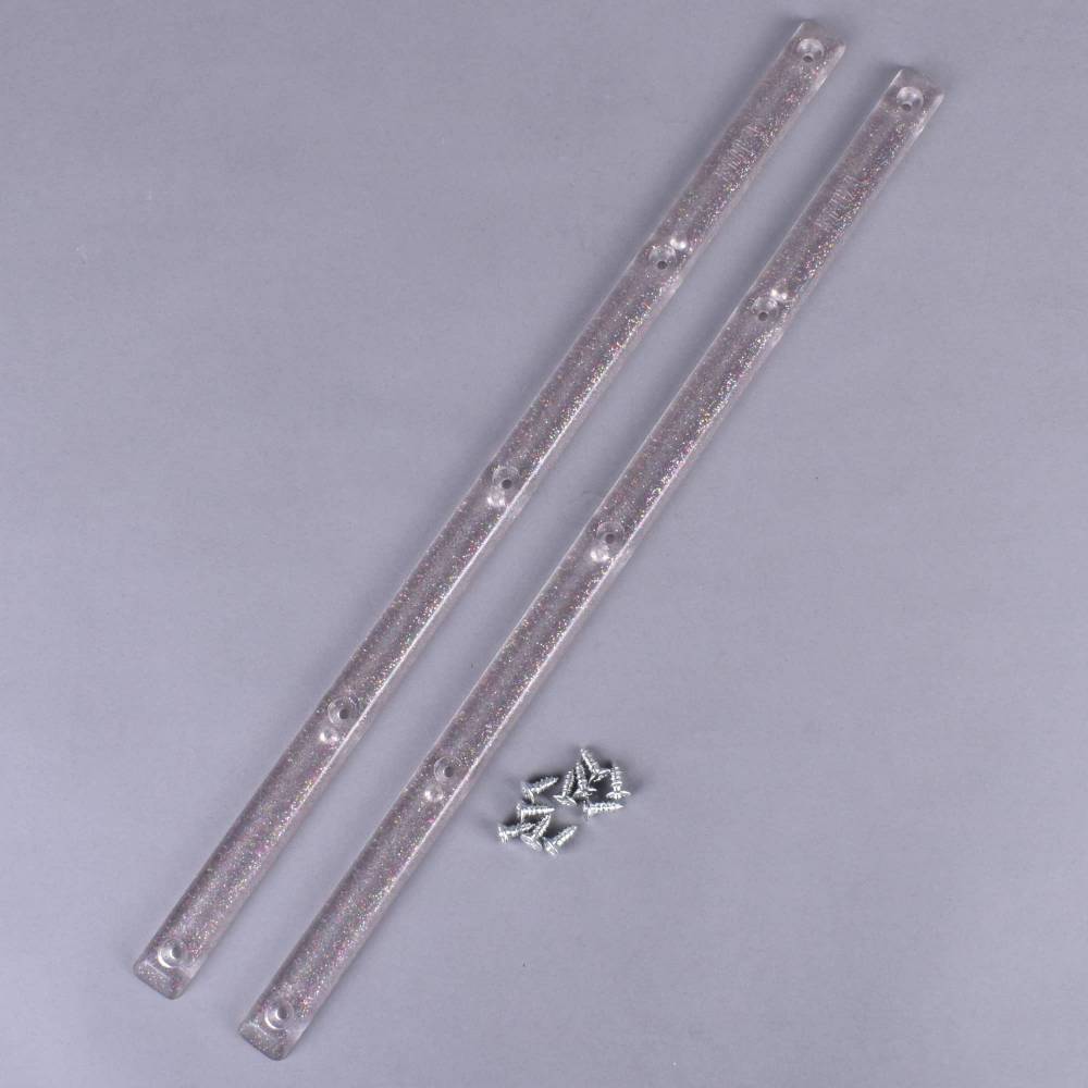 Deathwish Skateboards Death Rails Skateboard Rails - Glitter/Clear - SkateTillDeath.com