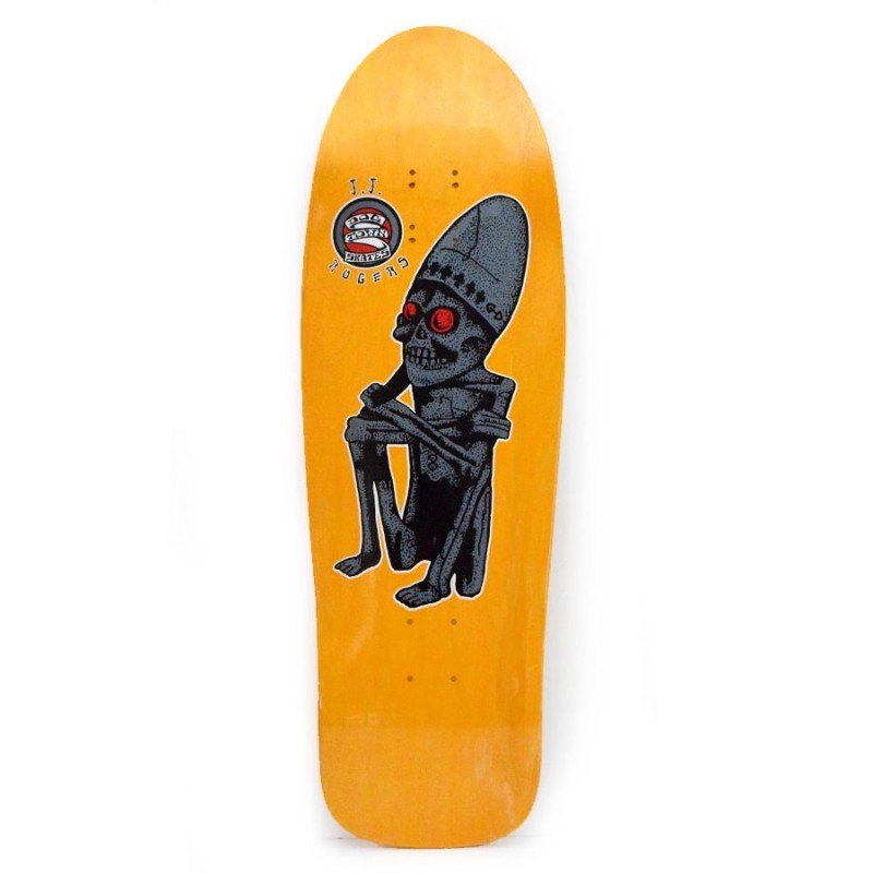 DOGTOWN JJ ROGERS 'GOD OF DEATH' 10.125" OLD SCHOOL SKATEBOARD DECK - SkateTillDeath.com