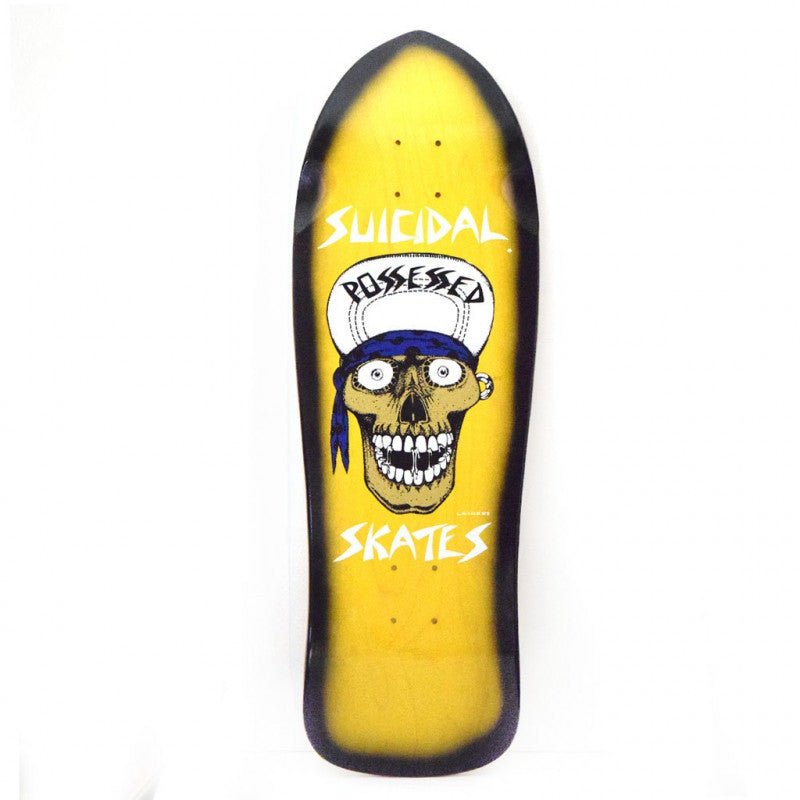 dogtown suicidal skates punk skull 10.125" old school skateboard deck - SkateTillDeath.com