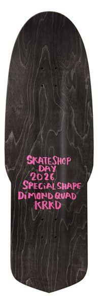 KROOKED DECK SSD26 DIAMOND QUAD 10.75 X 33.95 WB 16.125 - SkateTillDeath.com